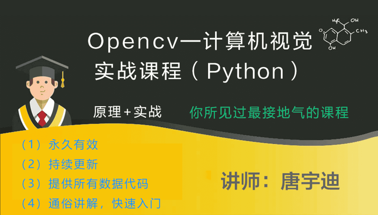 【51CTO】计算机视觉-Opencv项目实战(Python版)