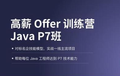 拉勾 高薪Offer训练营Java P7班架构师高级课程 百度网盘打包下载