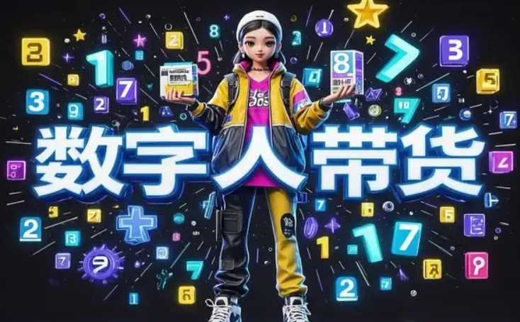 AI数字人带货 数字人直播时代来了